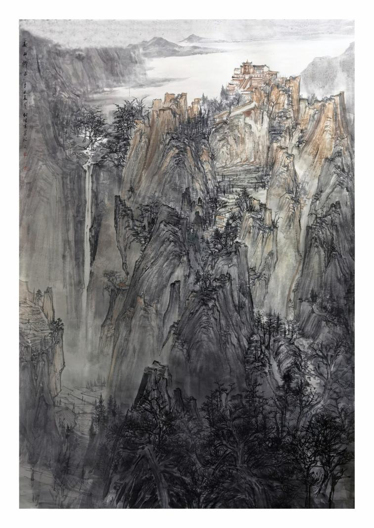 作品名稱:《高山仰止》