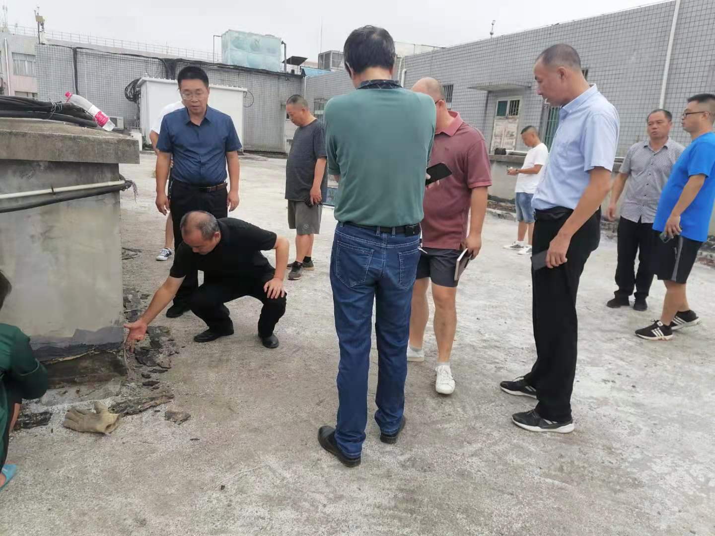 淳和樓屋面改造工地
