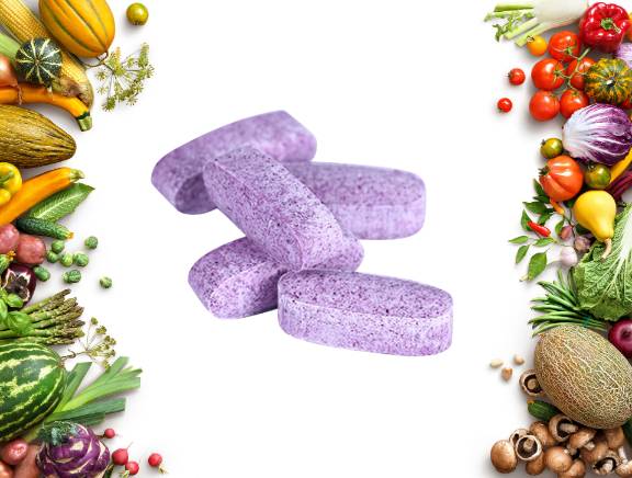 飽腹代餐果蔬壓片糖果代加工