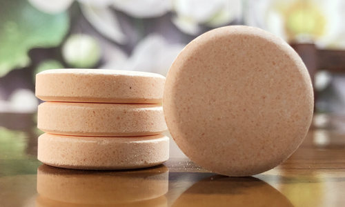 圓形果味維生素C泡騰片代加工生產(chǎn)-健之源