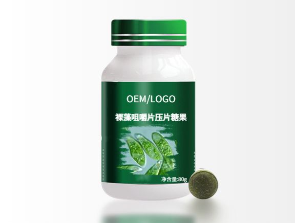 裸藻壓片糖果OEM貼牌代加工