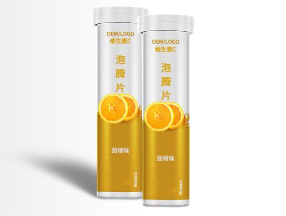 水果味維生素C泡騰片劑代加工